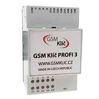 GSM PROFI 3 Ovládání mob.telefonem pro průmyslové brány, vrata aj., 2-kanálové, s připojením k PC, DIN, vč. SW s evidencí. 