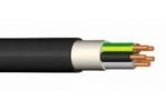 Kabel CYKY 5x1,5 mm2 - barevné značení J (C) pro napájení 230V pohonů křídlových bran