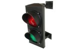 Semafor červený + zelený, velký, 230V, použití externí i na sloupek